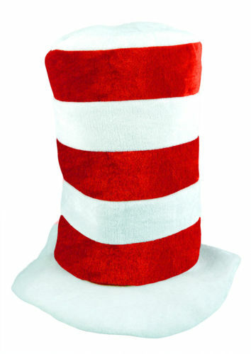 Cat the hat striped - the,