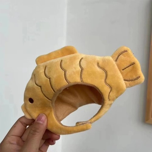 Cute cat fish hat - fish, pet