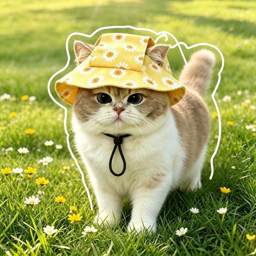 Pet cat hat sports adjustable - pet,