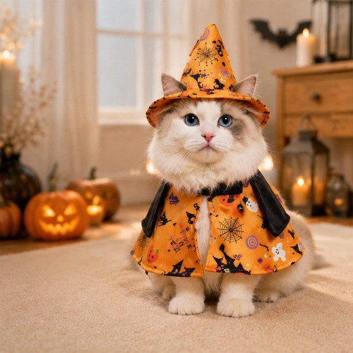 Halloween witch pet - halloween,