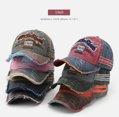 Mens vintage washed distressed - washed,