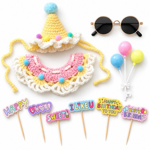 Yellow cat birthday - cat,