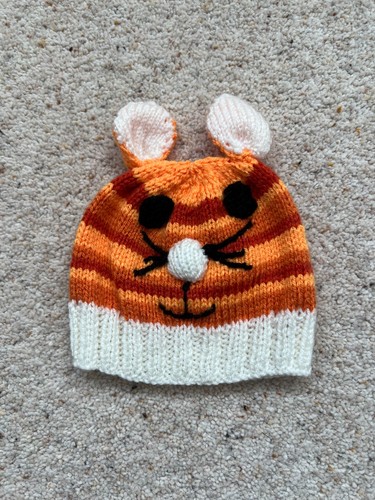 Hand knitted month old - knitted,