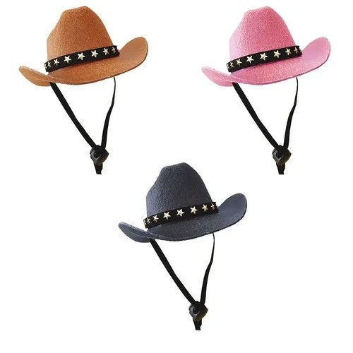 Pet cowboy hat - pet, adjustable
