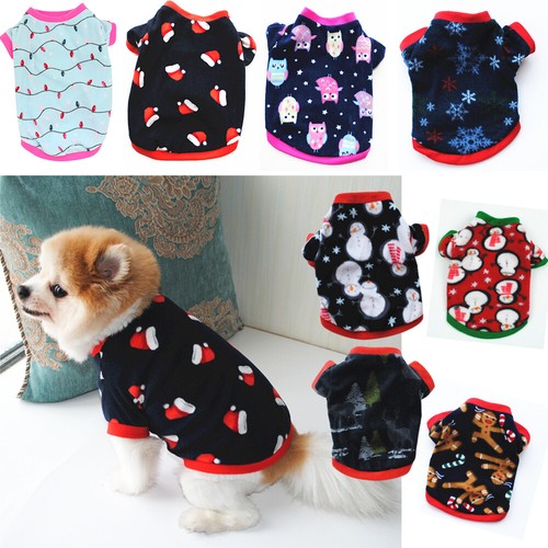 Dog christmas clothes fleece - christmas, clothes,fleece