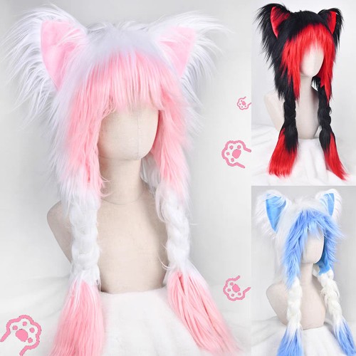 Women cat ears hat - ears, long