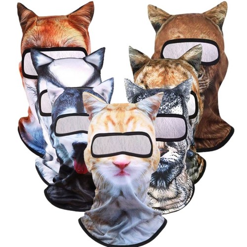 Cat animal ski balaclava - cat,