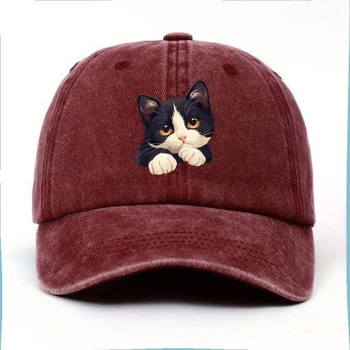 Funny style cat patterned - style,