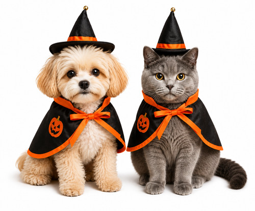 Halloween dog cat costume - halloween,