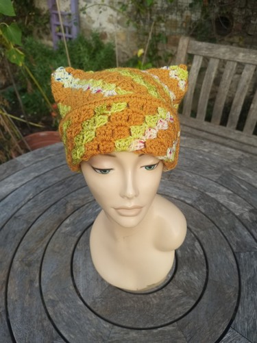 Crochet cat hat beanie - cat,