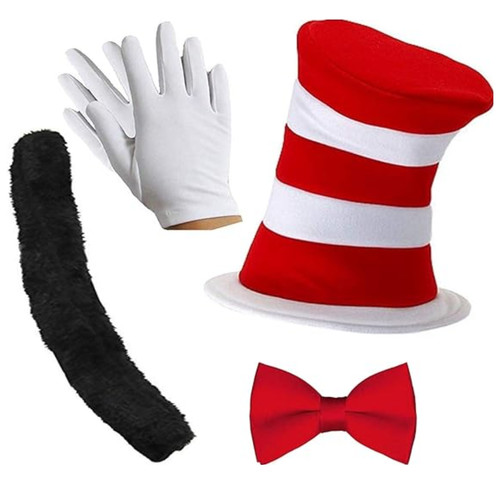 Kids cat the hat 4pc - kids,
