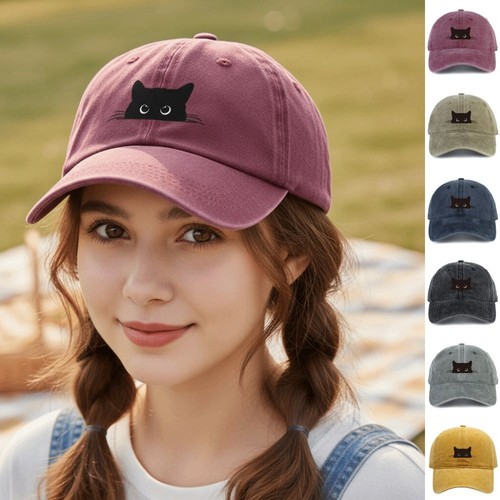 Cute cat print - cat, baseball