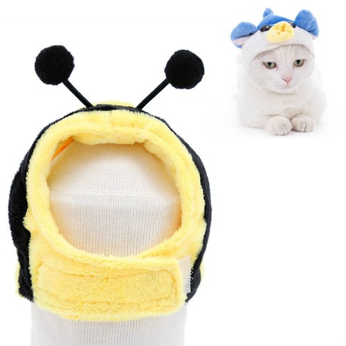 Soft bee cat - hat, small