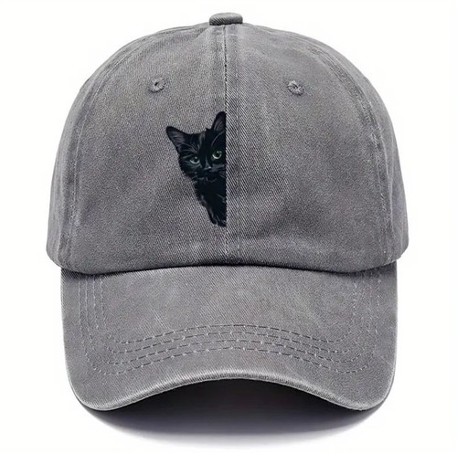 Retro fun black cat print - retro,