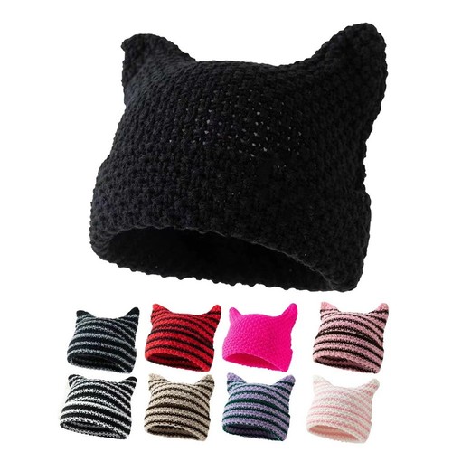 Warm acrylic knitted beanie - acrylic,