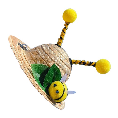 Summer straw hat - summer, dogs